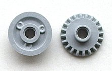 Technic, Gear 20 Tooth Bevel with Pin Hole 87407